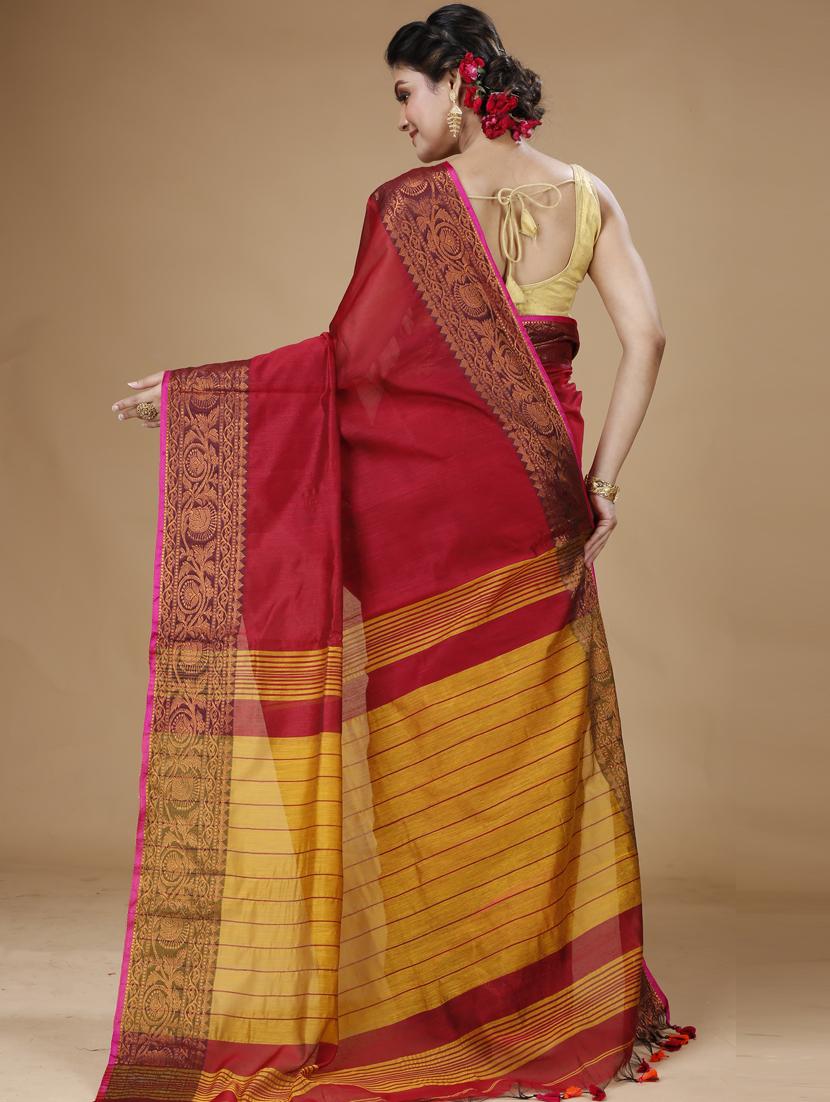 pink art silk bhagalpuri saree - 20554921 - Standard Image - 1