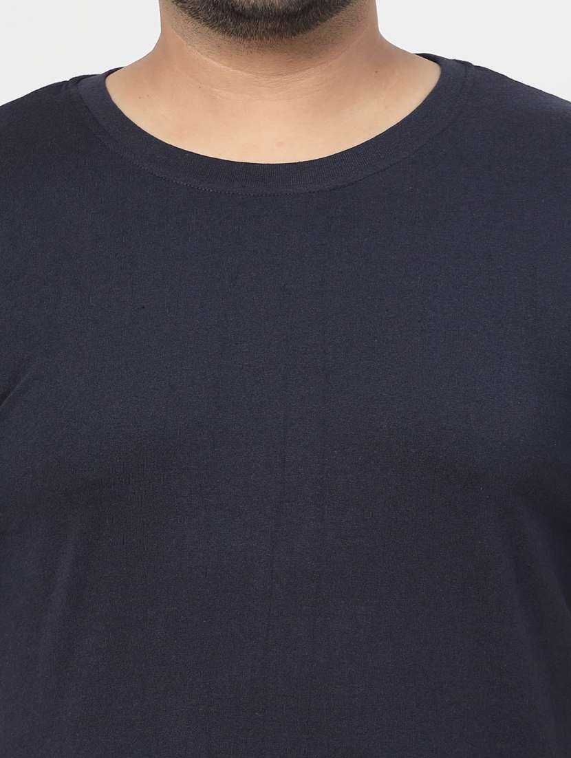 navy blue cotton tshirt - 20555517 -  Standard Image - 6