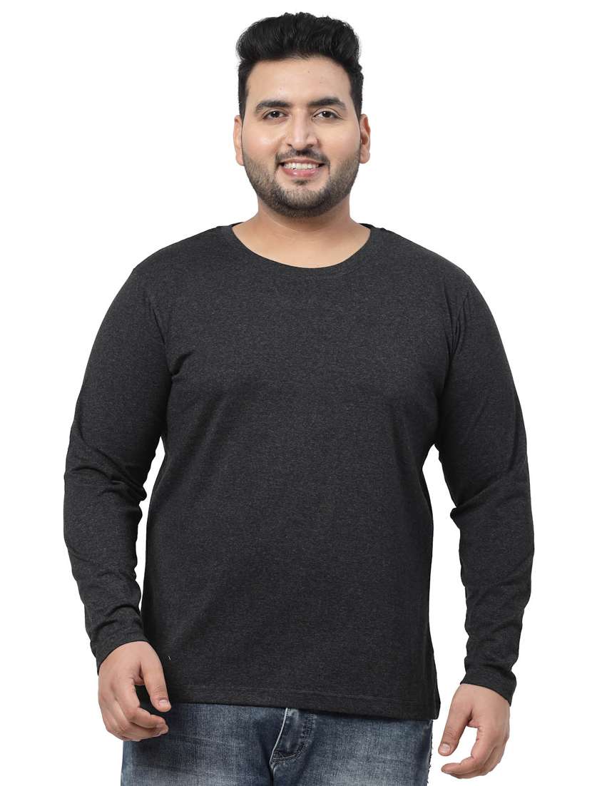 charcoal cotton tshirt - 20555524 -  Standard Image - 1
