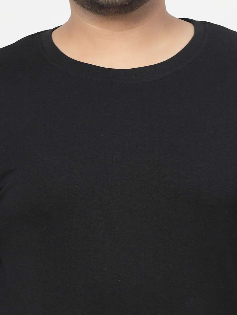black cotton tshirt - 20555525 -  Standard Image - 6