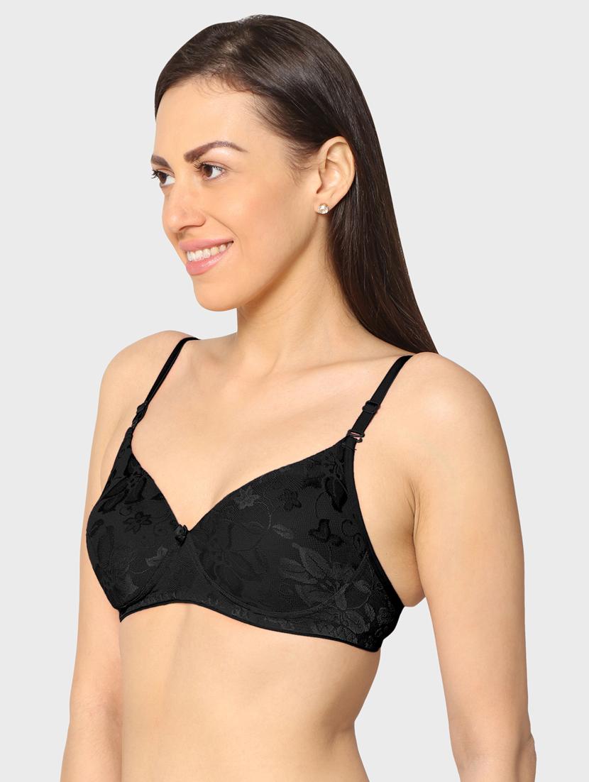 women pack of 2 lace work t-shirt bra - 20560482 -  Standard Image - 1
