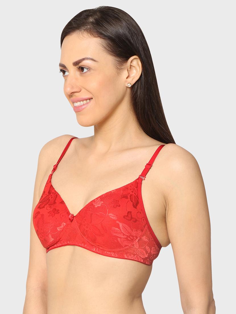 women pack of 2 lace work t-shirt bra - 20560487 -  Standard Image - 1