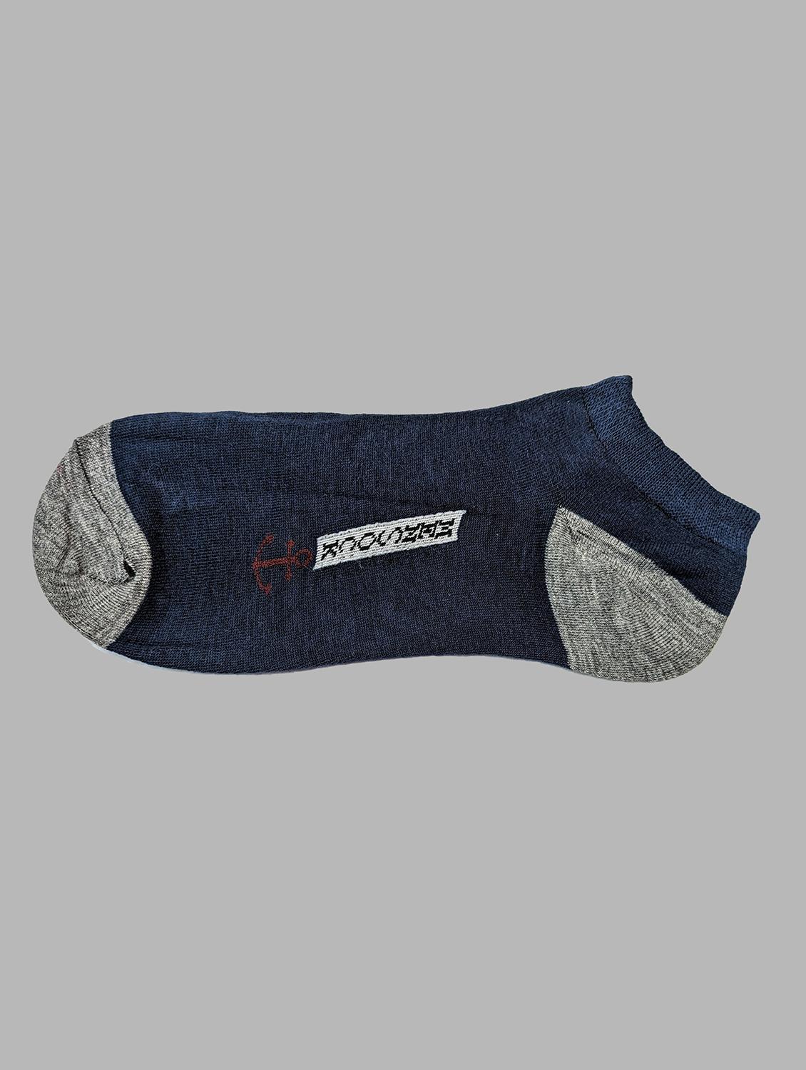 men pack of 5 cotton ankle length socks - 20560897 - Standard Image - 1