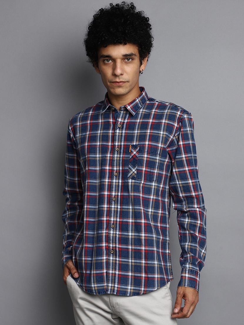 men regular fit check shirt - 20562437 - Zoom Image - 0