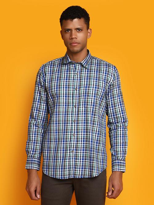 men regular fit check shirt - 20562439 -  Standard Image - 0