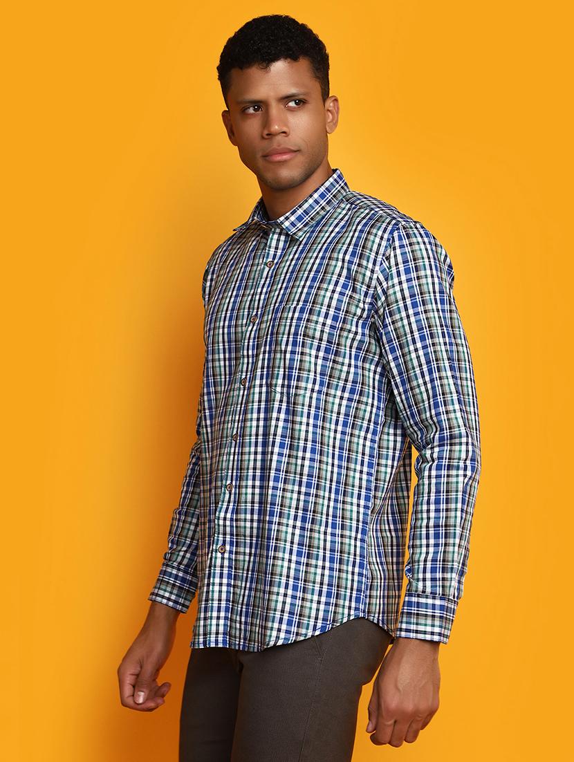 men regular fit check shirt - 20562439 -  Standard Image - 1