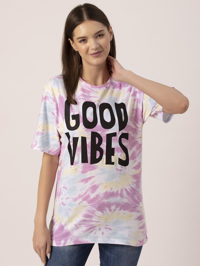 women's all over print crew neck t-shirt - 20562577 - Zoom Image - 0