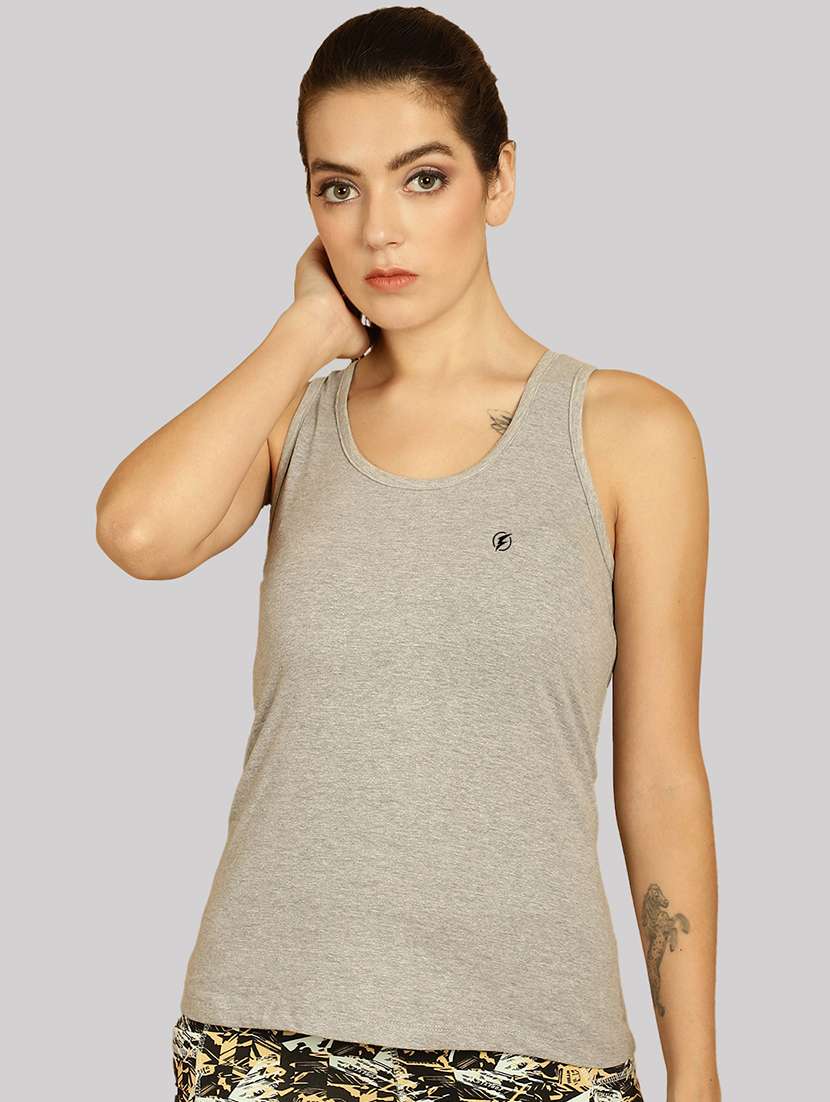 multi colored cotton tank top - 20562694 - Standard Image - 1