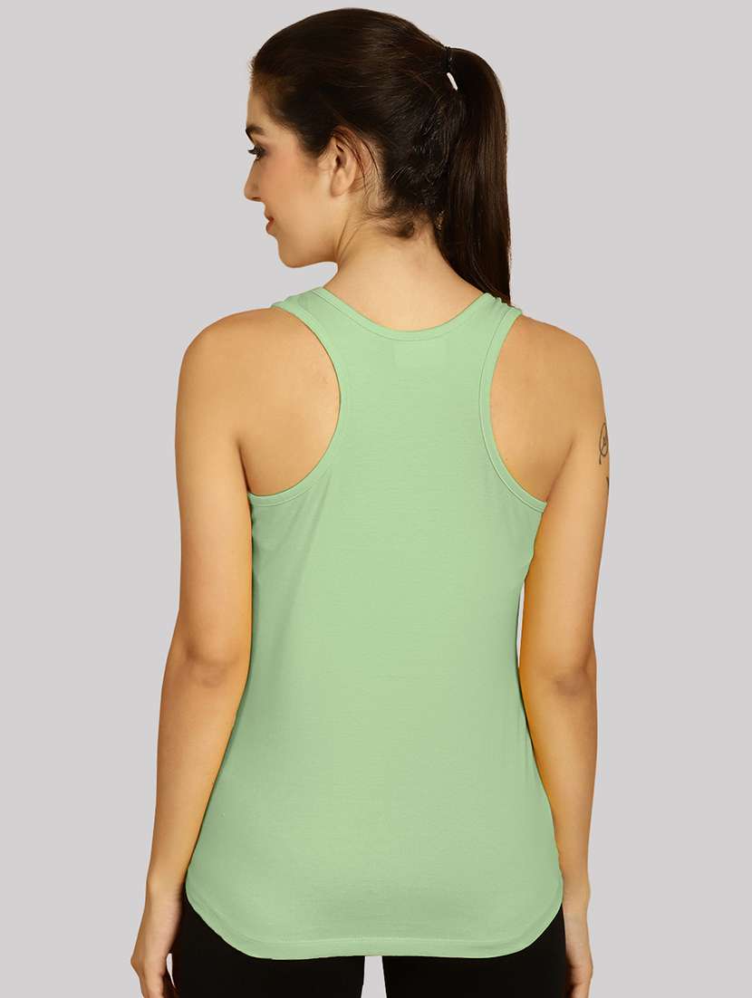 multi colored cotton tank top - 20562704 - Standard Image - 4