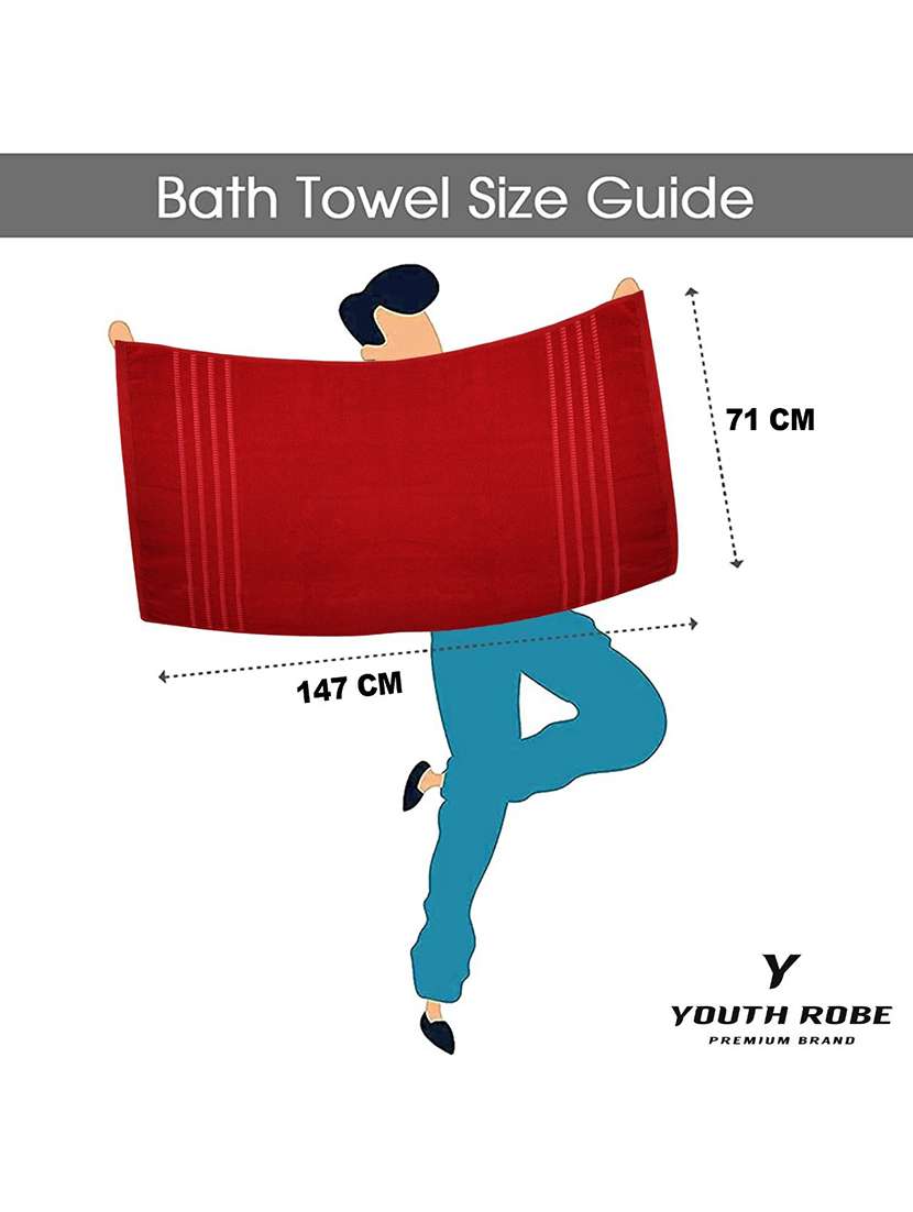 kids pack of 2 cotton bath towels - 20562827 -  Standard Image - 1