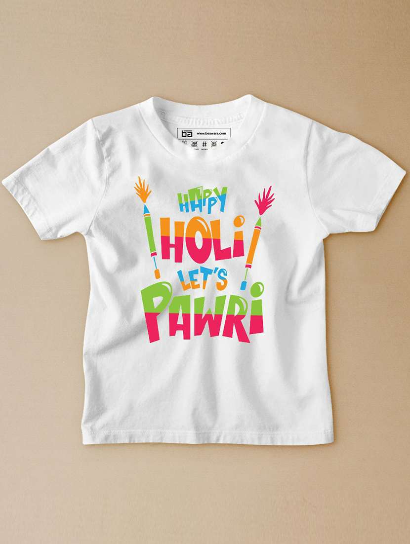 boys typographic printed t-shirt