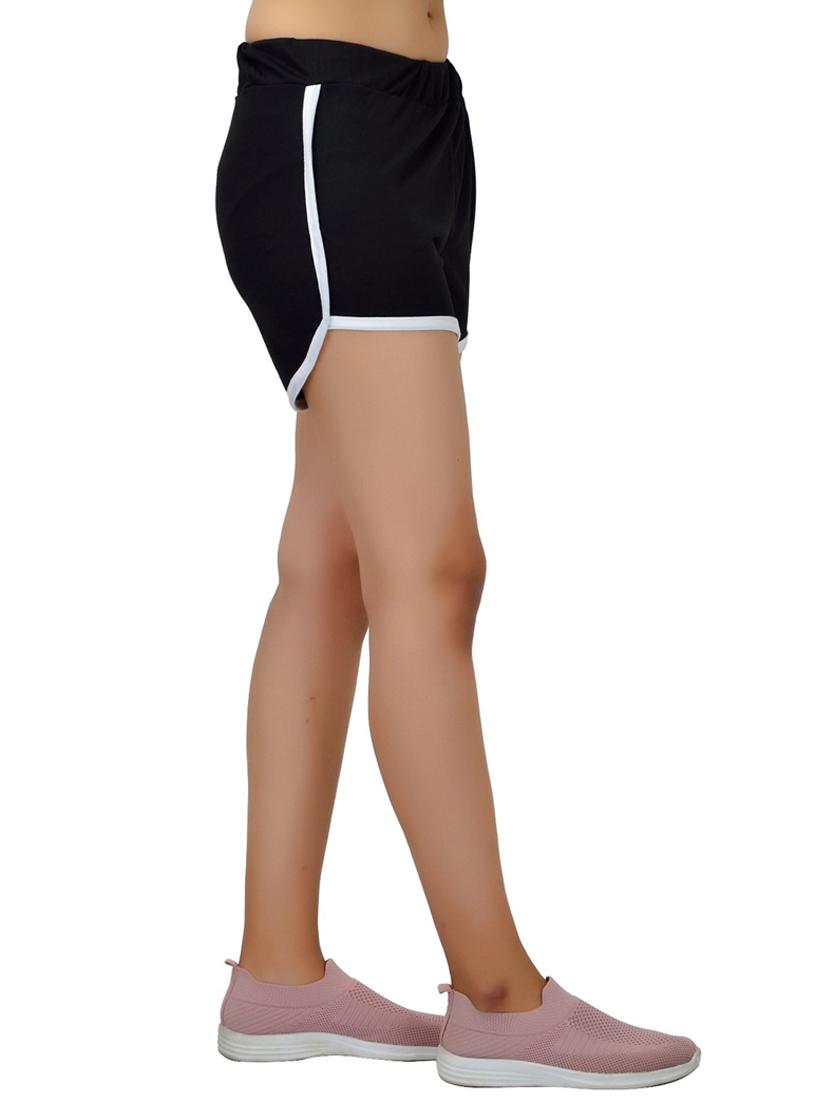 black placement print regular short - 20564352 - Standard Image - 1