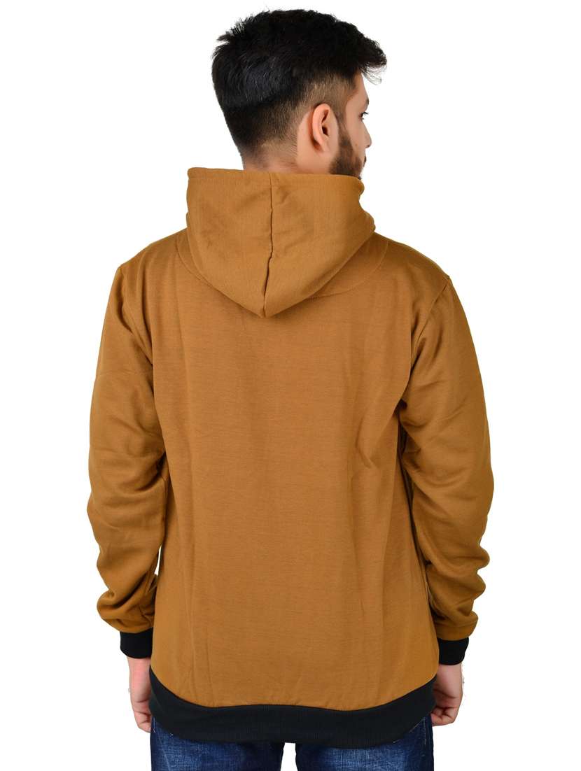 men chest print hooded sweatshirt - 20564521 -  Standard Image - 1