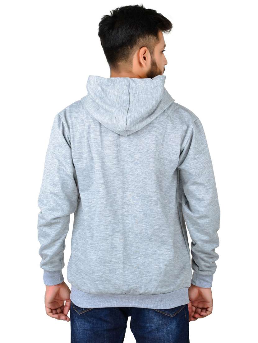 men chest print hooded sweatshirt - 20564522 -  Standard Image - 1
