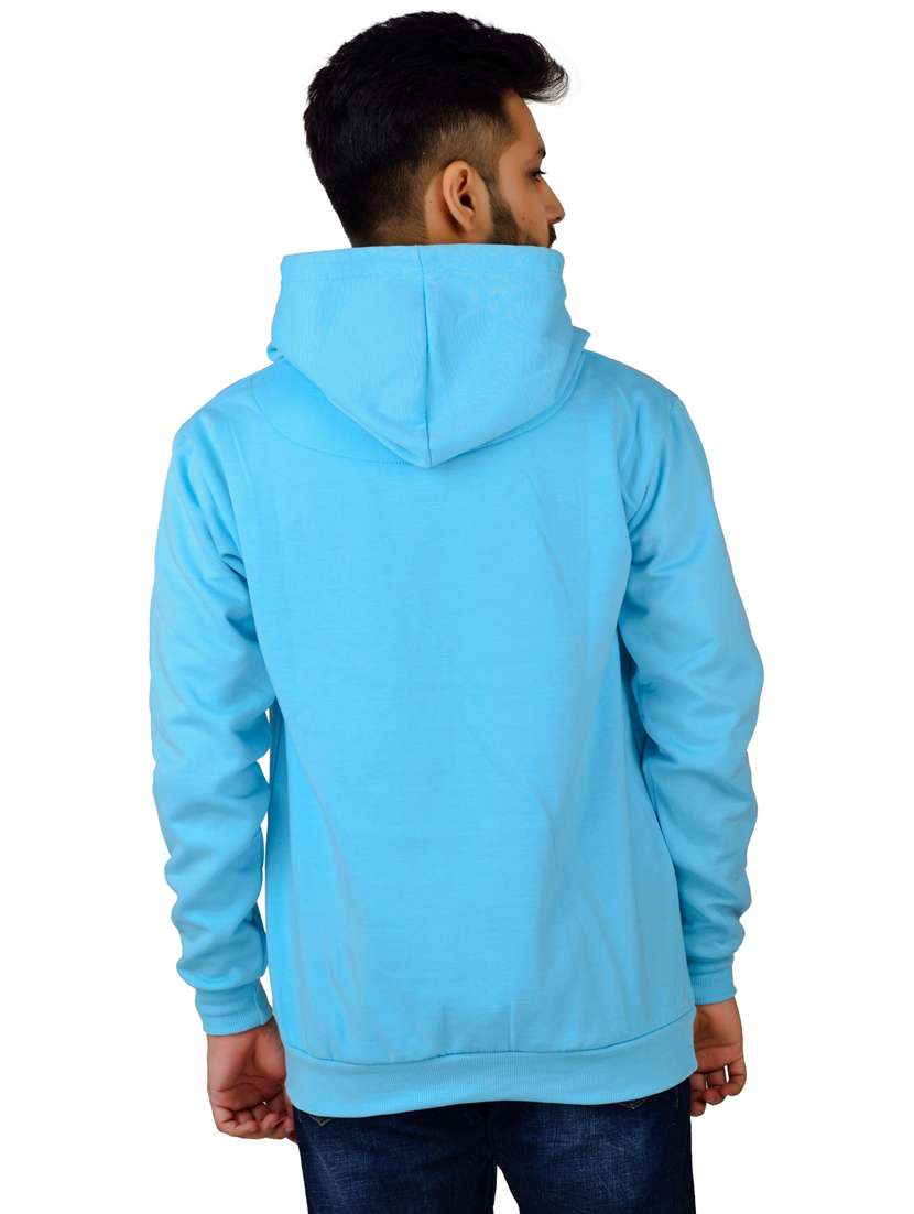 men chest print hooded sweatshirt - 20564523 -  Standard Image - 1