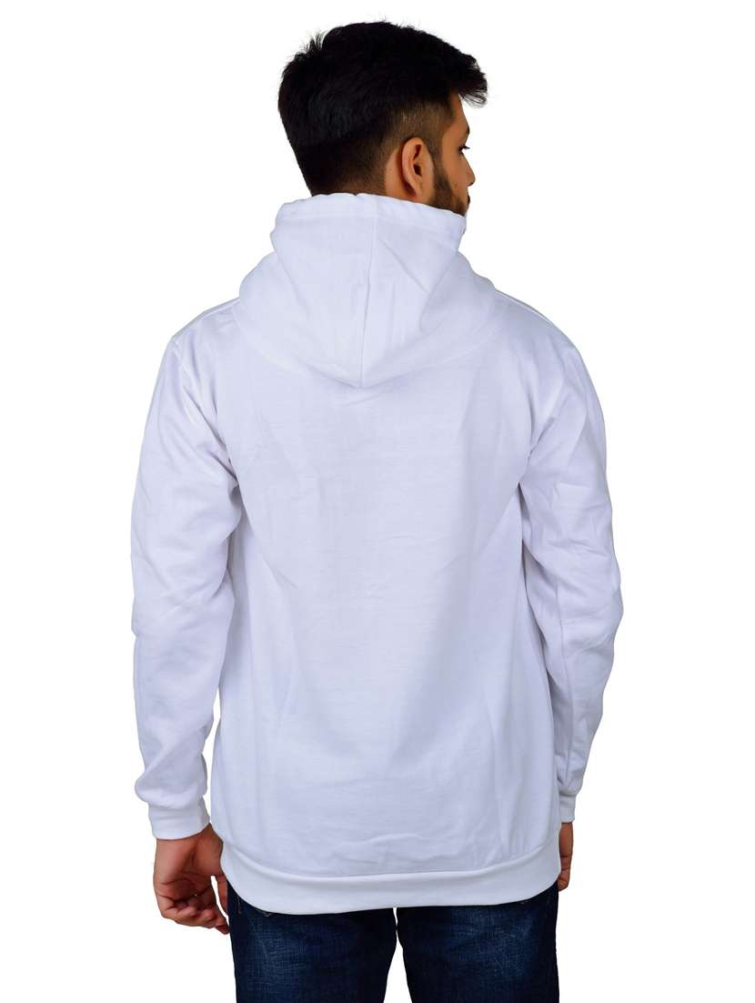 men chest print hooded sweatshirt - 20564524 -  Standard Image - 1