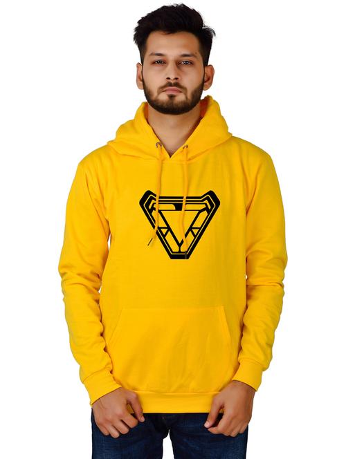 men front print hooded sweatshirt - 20564579 -  Standard Image - 0