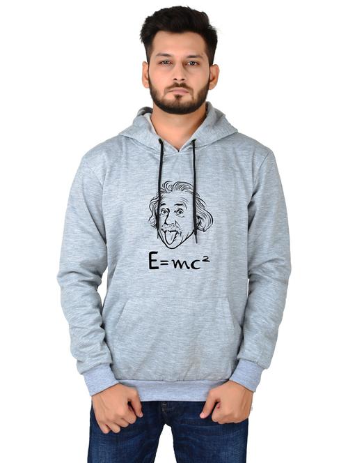 men front print hooded sweatshirt - 20564638 - Standard Image - 0