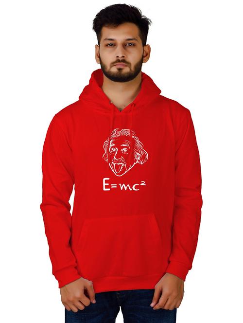 men front print hooded sweatshirt - 20564639 - Standard Image - 0