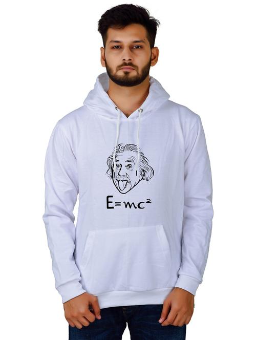 men front print hooded sweatshirt - 20564641 - Standard Image - 0