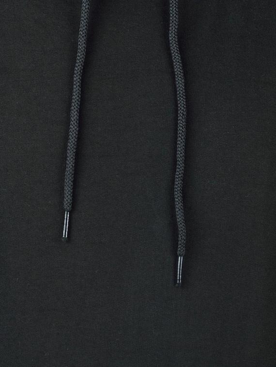 men black typographic hooded sweatshirt - 20564679 - Standard Image - 4