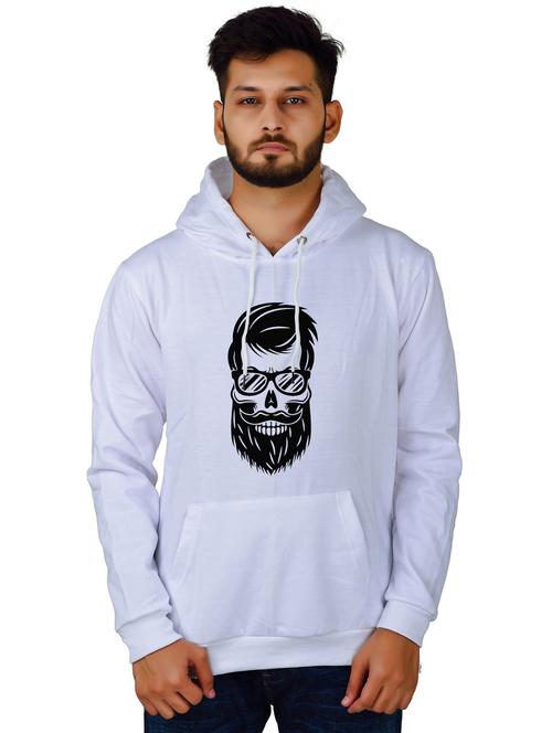 men white graphic hooded sweatshirt - 20564764 - Standard Image - 0