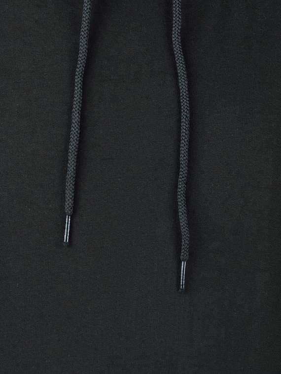 men black typographic hooded sweatshirt - 20564789 - Standard Image - 4