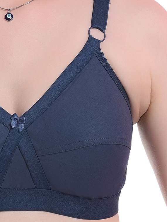 pink cotton tshirt bra - 20565182 -  Standard Image - 4