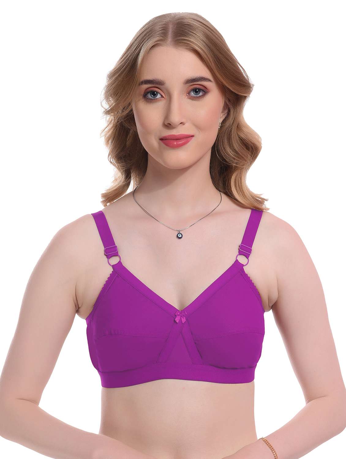pack of 2 solid t-shirt bra - 20565184 -  Standard Image - 1