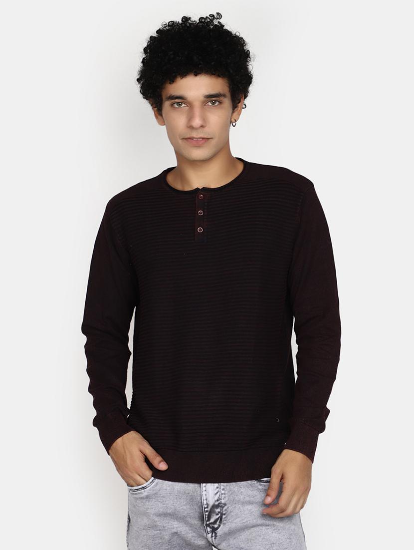 brown cotton regular t-shirt - 20565287 -  Zoom Image - 0