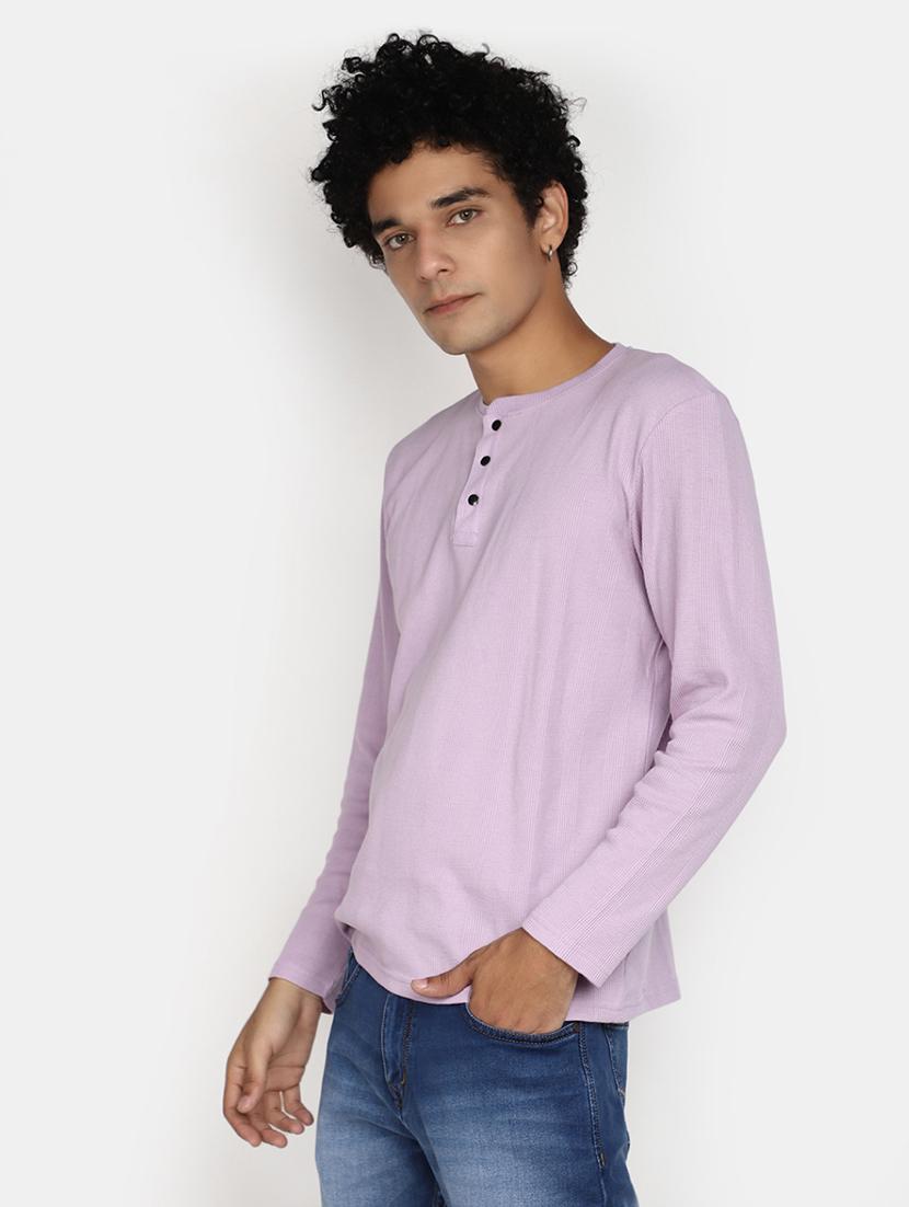 lavender cotton regular t-shirt - 20565320 - Standard Image - 1