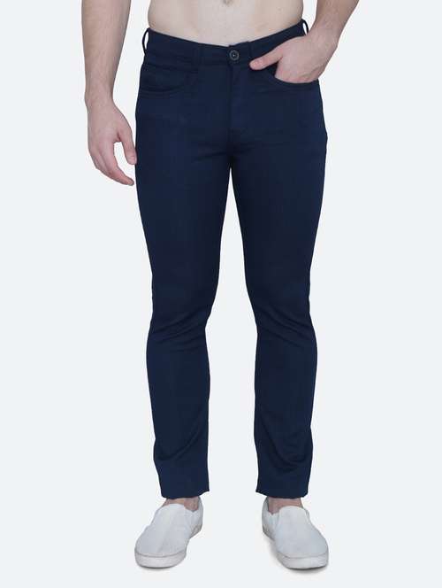 mens slim fit plain jeans - 20566170 - Standard Image - 0