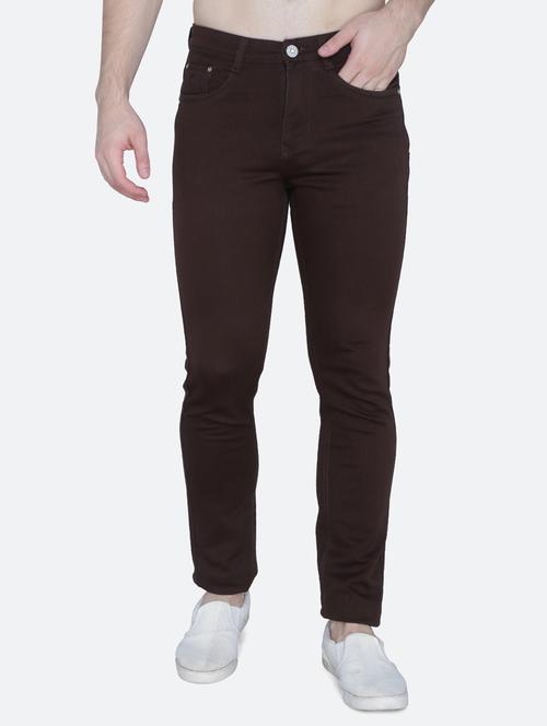 mens skinny fit plain jeans - 20566204 - Standard Image - 0