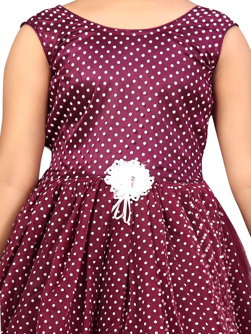 girls round neck sleeveless frock - 20568345 - Standard Image - 4