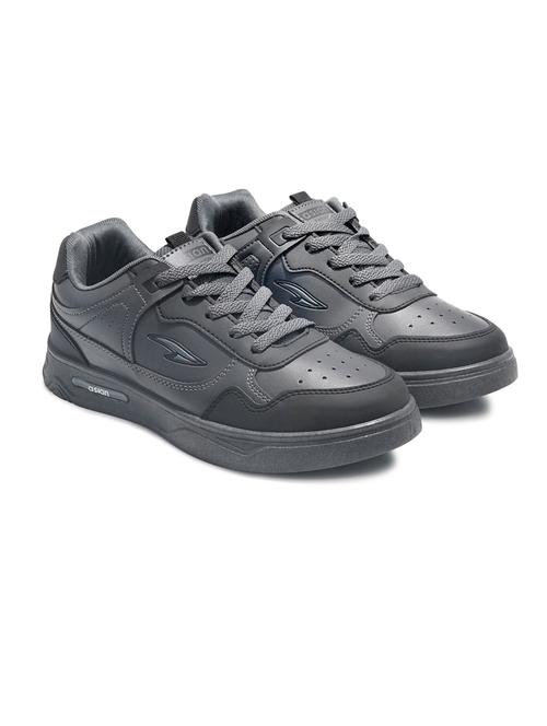 men's grey lace up sneakers - 20569383 - Standard Image - 0
