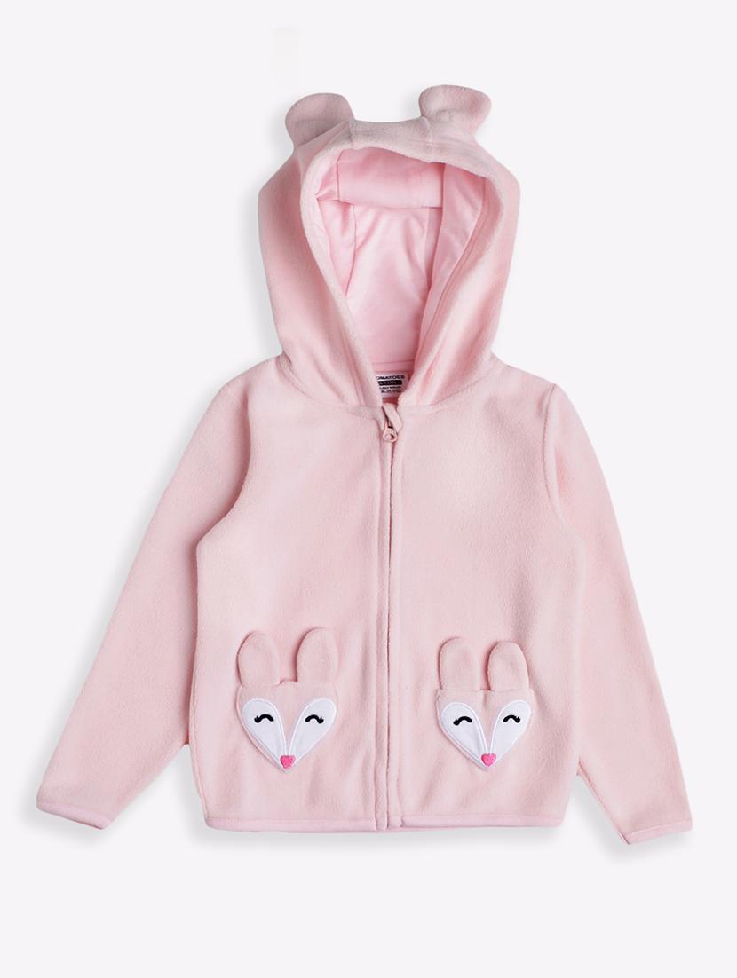 girls pink velvet full length twin set - 20571234 -  Standard Image - 1