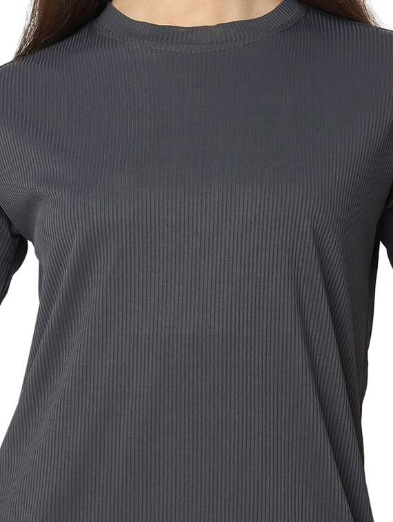 women's plain crew neck t-shirt - 20572959 - Standard Image - 4