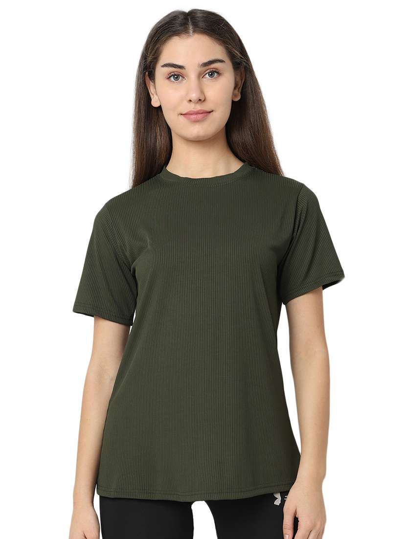 women's all over print crew neck t-shirt