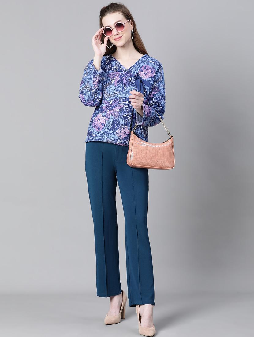 women printed quilted jacket - 20573039 - Standard Image - 4