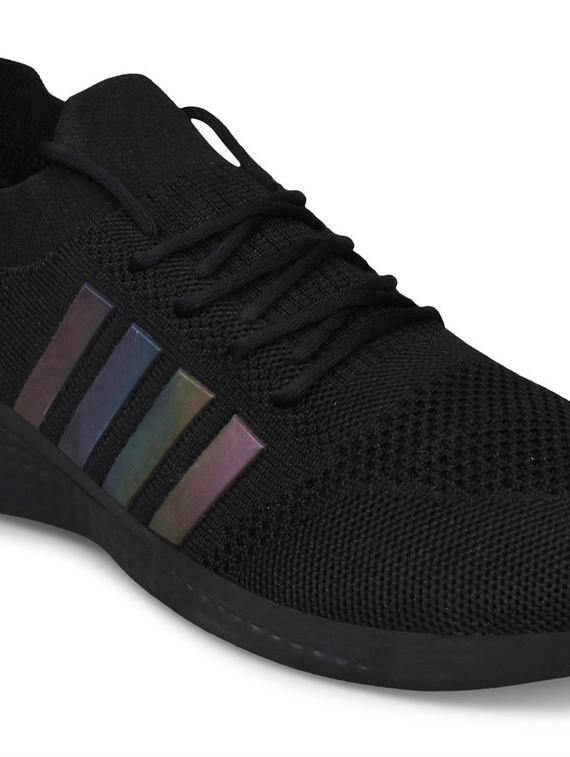 men lace up running sports shoe - 20573619 - Standard Image - 4