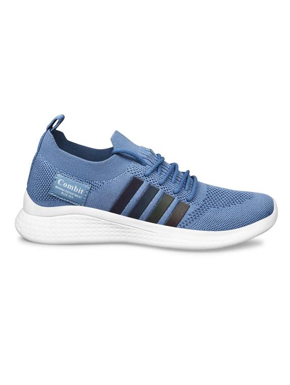 men lace up running sports shoe - 20573620 - Standard Image - 1