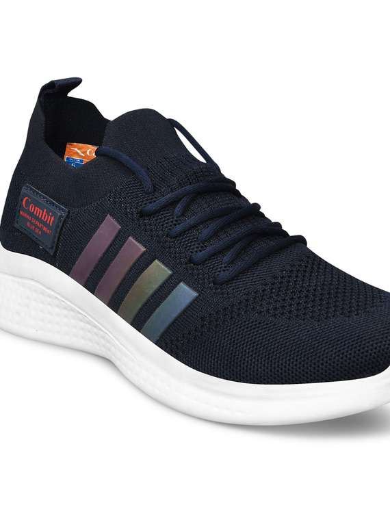 men lace up running sports shoe - 20573621 -  Standard Image - 4