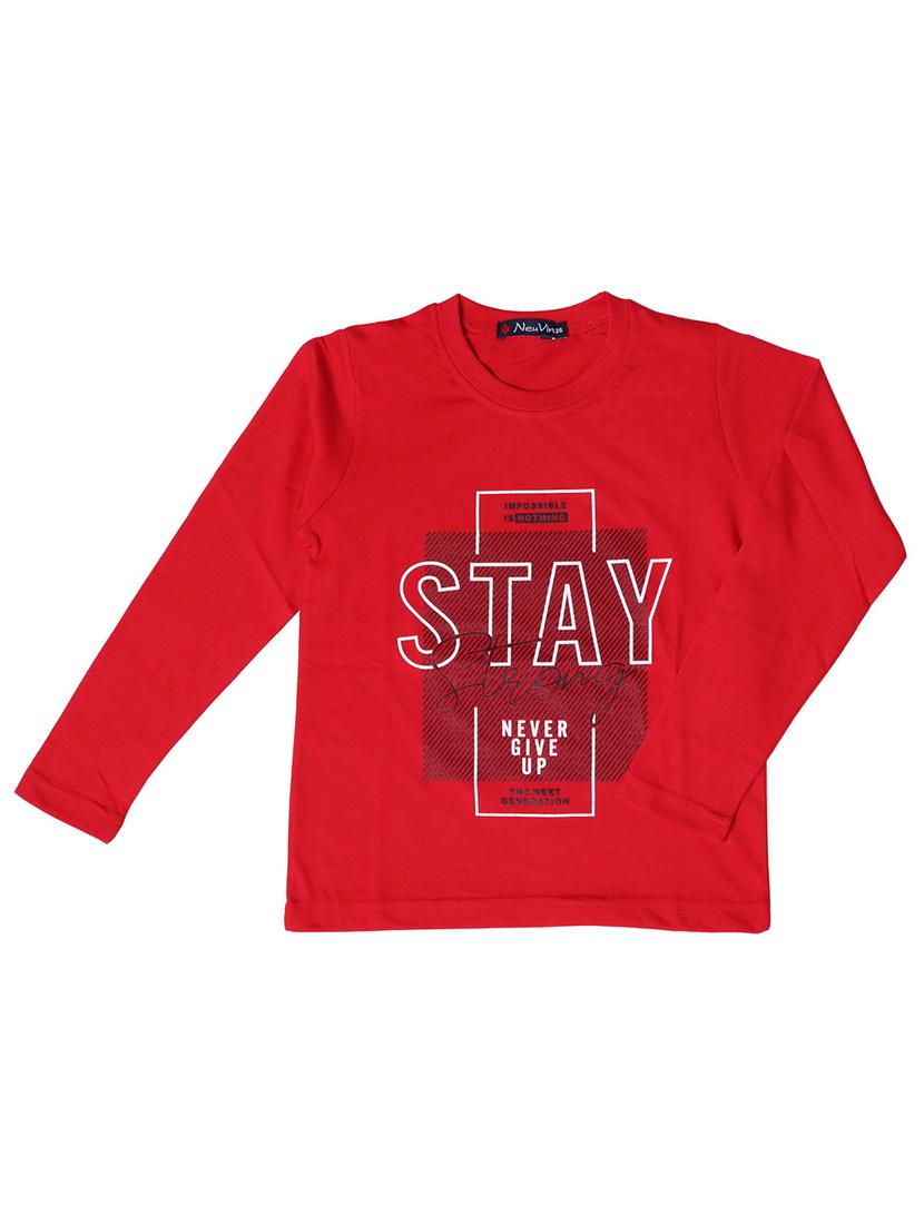 boys red graphic t-shirt - 20579713 -  Standard Image - 1