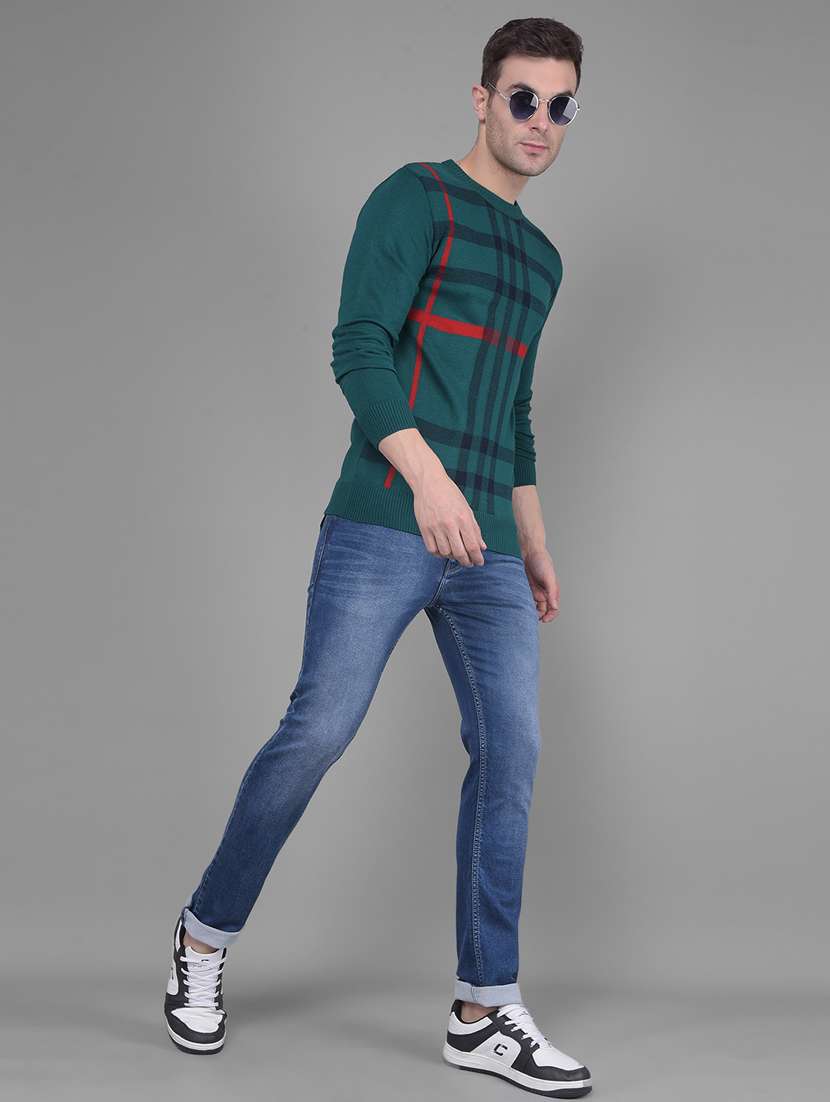 green acrylic pullover - 20586568 -  Standard Image - 4