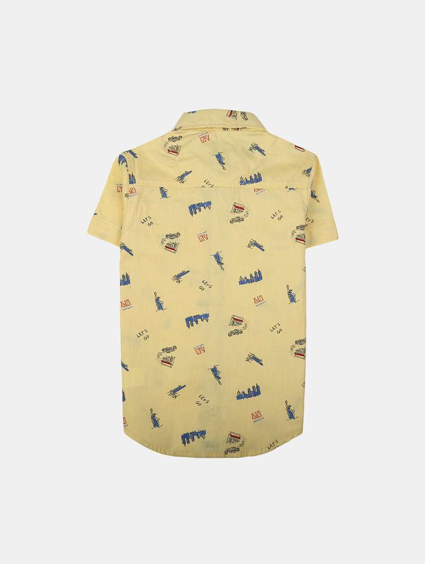 yellow cotton shirt - 20587996 -  Standard Image - 1