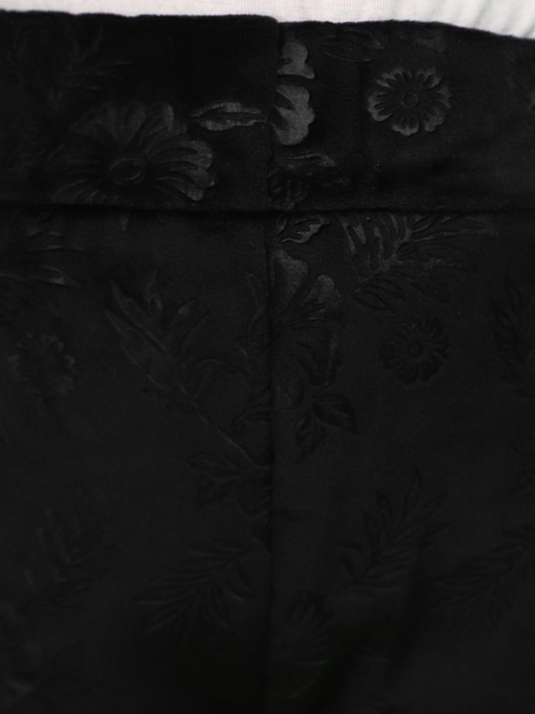 kids black self design leggings - 20588847 -  Standard Image - 1