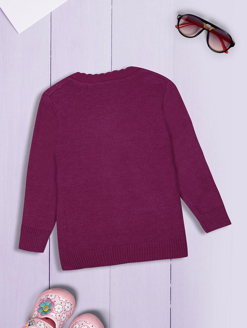 pink acrylic cardigan - 20588900 - Standard Image - 1