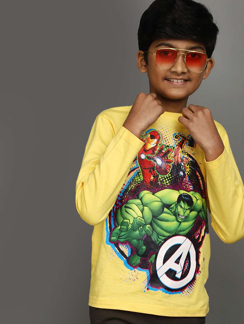 boys front print t-shirt - 20588940 - Standard Image - 1