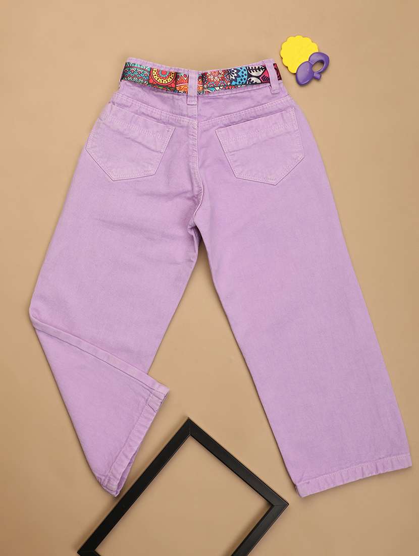 girls relaxed fit solid denim - 20589805 -  Standard Image - 1