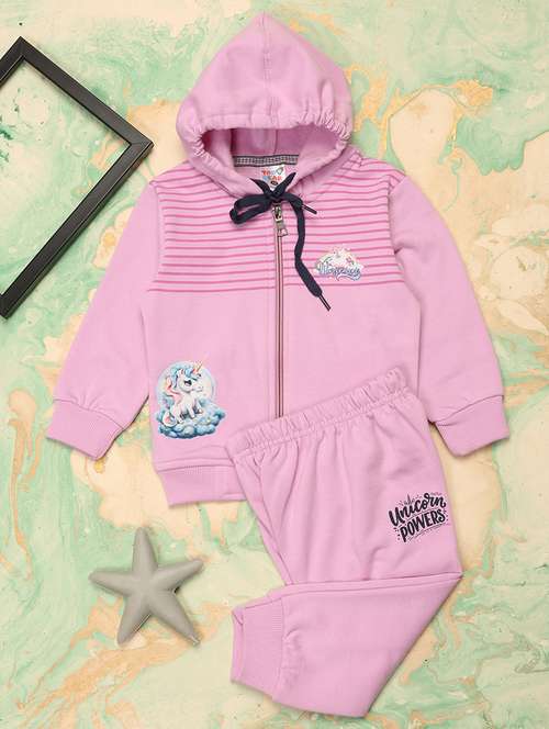 purple cotton suit sets twin & dungree - 20590428 -  Standard Image - 0